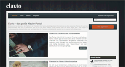 Desktop Screenshot of clavio.de